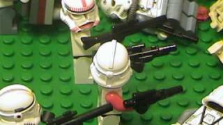 Lego Clone Wars 501st Legion IV  Confederacy Strikes filmed in 2007 [upl. by Opportina]