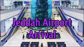 Jeddah Airport Arrival  King AbdulAziz Airport Terminal 1  Train  Car Rental [upl. by Nnylsia669]