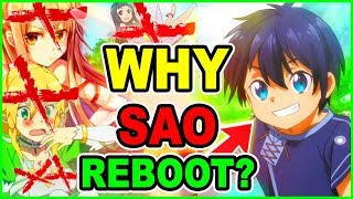 Is SAO Alicization A REBOOT A SAO PREQUEL  Sword Art Online Alicization [upl. by Yram456]