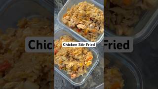 Easy StirFried Chicken amp Rice 🍚  Quick Dinner [upl. by Suckow]