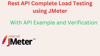 JMeter Tutorial 02 How to Test Performance of Rest API in JMeter [upl. by Gavriella]