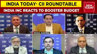 Union Budget 202223 India Inc Reacts To Booster Budget  India Today CII Roundtable  Exclusive [upl. by Alistair]