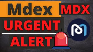 Mdex MDX Coin Price News Today  Latest Price Prediction and Technical Analysis [upl. by Adahsar]