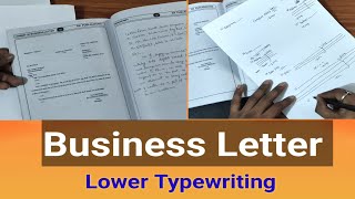 Business Letter statement Typing governmentorder lower 35 unit [upl. by Kaczer280]