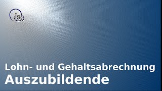 Auszubildende  Geringverdiener [upl. by Patten]