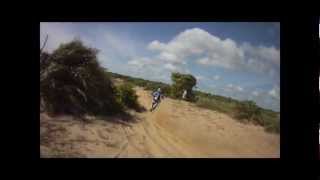 Enduro de Verão  Guriri  São Mateus ES  03 02 2013  Video I [upl. by Aikemehs200]