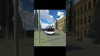 MicroTrolleybus Simulator gaming trolleybus trolleybuses bestbussimulatorgamesforandroid [upl. by Notrom]