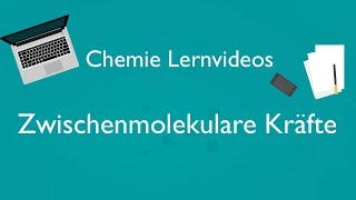 Zwischenmolekulare Kräfte  Chemie [upl. by Lehsar640]