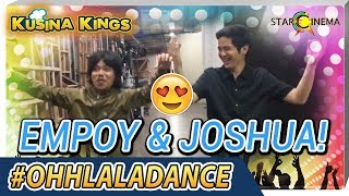 OhhLaLaDance by Joshua Garcia at Empoy Marquez  Kusina Kings [upl. by Orling286]