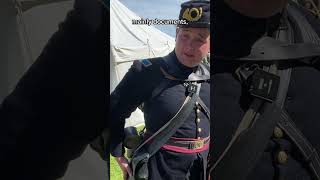 What did a lieutenant wear in the US Civil War chalkehistoryfestival [upl. by Aiket788]