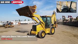 2003 John Deere 710G Loader Backhoe [upl. by Vassell]