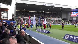 Pre match atmosphere  Rangers v Celtic [upl. by Ynattirb]