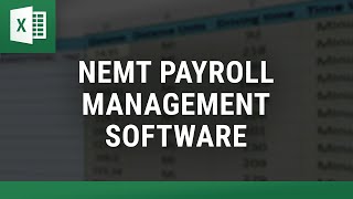 NEMT Payroll Management Software [upl. by Allisan864]