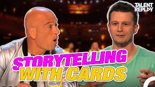 SelfTaught Magician Mat Franco Tells Stories With His Cards  Americas Got Talent [upl. by Airretnahs]