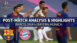 Barcelona vs Bayern Munich Post Match Analysis and Highlights  UCL on CBS Sports [upl. by Bourque]