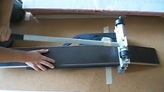 How to Laminate Flooring Installation Video Mryoucandoityourself [upl. by Batchelor320]