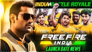 FREE FIRE INDIA LAUNCH DATE UPDATE 😍  FREE FIRE NEW EVENT 🔥 [upl. by Kinsman]