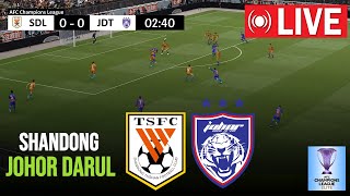 🔴 LIVE  Shandong Taishan vs Johor Darul Tazim  AFC Champions League 2024  Full Match Streaming [upl. by Enelrad]