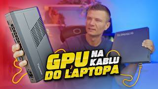 Zewnętrzna karta graficzna do laptopa😮🤩 Przyśpiesz swój gaming🫡😎 Minisforum MGA1 [upl. by Fennie]