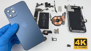 What is inside on iPhone 12 Pro iPhone 12 Pro Teardown [upl. by Hnah]