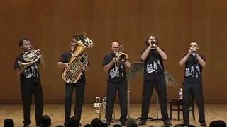 Gomalan Brass Quintet  Libertango LIVE IN TOKYO [upl. by Jolda811]