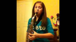 Pink Panther Theme Song Alto Sax Beginner [upl. by Cavit619]