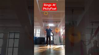 Warming Up With Rings Before The Show Jugglingmatt juggling psca [upl. by Treblihp178]