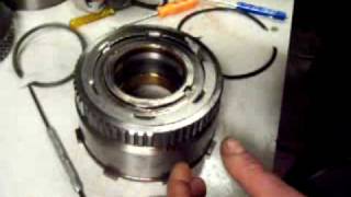 Ford AOD Transmission Reverse Clutch Disassembly [upl. by Fianna867]