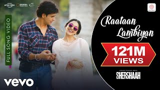 Raataan Lambiyan  Shershaah Full Song Sidharth Kiara Tanishk B Jubin Asees [upl. by Oiredised]