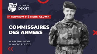 Décryptage du métier de commissaire des armées [upl. by Llekcm233]