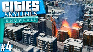 Cities Skylines Snowfall  Part 4 [upl. by Aztiley]