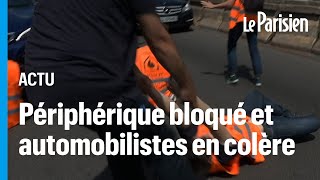 Des militants bloquent le périph le jour des départs en vacances des automobilistes en colère [upl. by Hough]