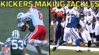 Kickers Making Tackles  NFL Highlights [upl. by Malone]