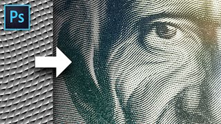 This Magic Texture Creates an Engraved Money Effect in Photoshop [upl. by Soalokin]