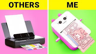 BRILLIANT CARDBOARD IDEAS  Cute DIY Printer Smart Parenting Crafts amp DIY Toys by 123 GO SCHOOL [upl. by Christmas135]