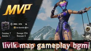 my best gameplay 😱 livik map gameplay new update BGMI 🔥 livikmap bgmi ❤ [upl. by Shing]