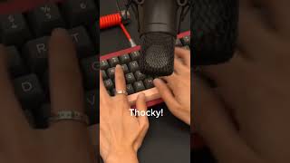 Thocky One of the thockiest switches from HMX mechanicalkeyboard gamingkeyboard customkeyboard [upl. by Raseac5]