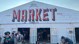 Hellfest 2024  Metal Market walkthrough [upl. by Fan]