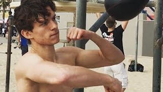 Tom Holland Funny Moments 2017 [upl. by Yorled]