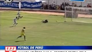 Alianza Atletico 0 vs Sporting Cristal 2 DESCENTRALIZADO 2009 Hector Hurtado Edwin Perez [upl. by Costa]