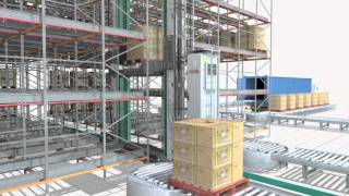 Dexion Automatic Storage and Retrieval System ASRS [upl. by Ayahs]