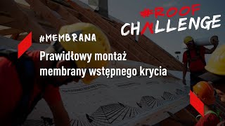 Jak prawidłowo zamontować membranę dachową RoofChallenge [upl. by Leira]