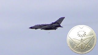 Royal Saudi Air Force Tornado Jets at Holbeach Range England [upl. by Nylanna]