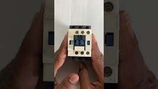 Contactor  Electromagnetic contactor contactor electomagnetic ytshorts shorts electrical [upl. by Haerr]