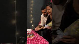 Maine Aasman per likh diya 💓1 anniversary surprise 🫢 🐼🧿 song jubinnautiyal music [upl. by Nylzor724]