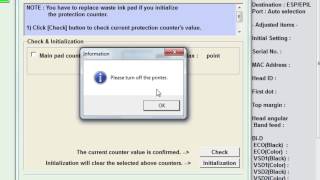 Veja como ressetar o contador de impressãoalmofadas das Epson L355 L100 L210 L300 L350 [upl. by Kamerman]