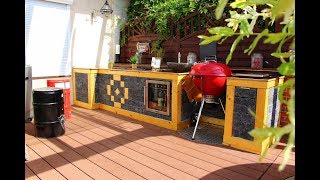 OUTDOOR KÜCHE selber BAUEN  5 wichtige Tipps für Deine GRILLKÜCHE [upl. by Nnayllehs]