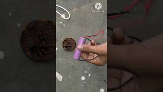 Soldering iron in lithium battery🔋electronic viral shortvideo project shorts trending [upl. by Dunning]