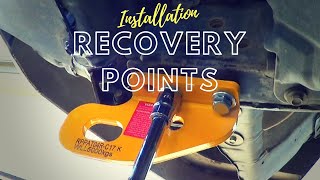 Nissan Patrol GU Y61  Recovery Points Installation [upl. by Zosema547]