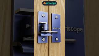 ariscope Secure SwingLatch with Locking Metal Rod and Click Sound [upl. by Hakym]